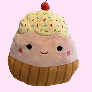 Squishmallows Clara the Cupcake 12” Plush – Kellytoy Super Soft